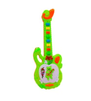 Oyuncak Gitar Işıklı Sesli Efsane Gitar Yeşil 40 Cm