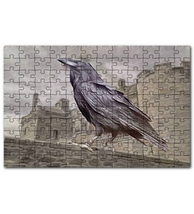 Cakapuzzle Kuzgunların Kralı Görseli Puzzle Yapboz MDF (Ahşap) (120 Parça)