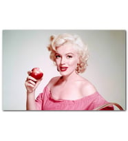 Cakatablo Marilyn Monroe Isırılmış Elma MDF Tablo