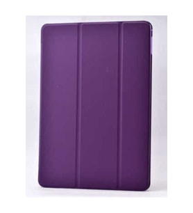 Apple iPad 9.7 2017 (5.Nesil) Uyumlu Zore Smart Cover Standlı 1-1 Kılıf (Mor)