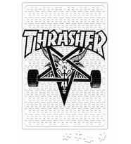 Thrasher Skate Skateboard Puzzle 240 Parça Yapboz