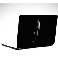 Atatürk Portresi Siyah Laptop Sticker 15.4 inch (37X26CM)