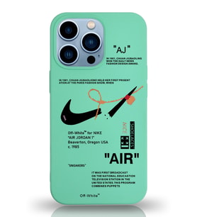 Apple iPhone 13 Pro Uyumlu Lansman Kılıf Sneakers Tasarımlı Altı Kapalı İçi Kadife Kaplı  Kapak (Şeffaf)