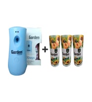 Garden Oda Kokusu Freshmatik, Otomatik Sprey Makine + Kayısı Ayçiçeği Yedek Sprey 260 ml Air Freshener + Spreyi 260 ml Kayısı ve Ayçiçeği 3 Adet x 260 Ml
