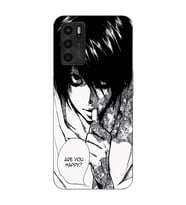 Oppo A16 / A55 Uyumlu Death Note Tasarımlı Şeffaf Telefon Kılıfı