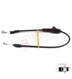 VW Bora Golf MK4 IV 1J 1997-2005 4/5 Kapı 1J4839085 İçin Arka Sağ veya Sol Kapı İç Açma Teli 520 mm