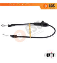 VW Golf Jetta MK4 Bora İçin Arka İç Kapı Açma Teli 1J4839085J Ürün Arka Sağ veya Sol Kapılar İçindir