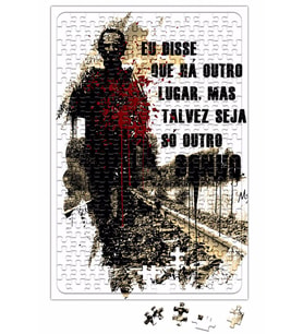 Rick Grimes The Walking Dead Puzzle 240 Parça Yapboz
