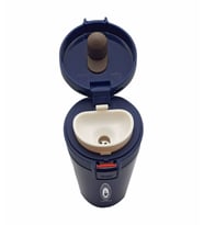 Baskılı Logolu Çift Katmanlı Kaliteli Çelik 380 Ml  Termos Bardak Mug Araç Kahve Çay Termosu