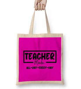 Teacher gift-Learning Inspire-Science Student School-Inspirational KIDS WOMEN mengift-Learning Inspire-Science Student School-Inspirational KIDS WOMEN Men Bez Çanta Uzun Saplı