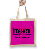 Teacher gift-Learning Inspire-Science Student School-Inspirational KIDS WOMEN mengift-Learning Inspire-Science Student School-Inspirational KIDS WOMEN Men Bez Çanta Uzun Saplı