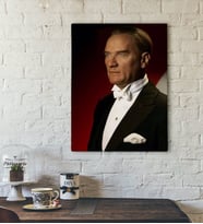 BK Home Atatürk Tasarımlı Kanvas Tablo-38