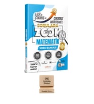 Günay LGS 8. Sınıf Çıkmış ve Çıkması Muhtemel Sorular Matematik + Telefon Standı
