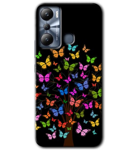 İnfinix Hot 20i Kılıf HD Desen Baskılı Kılıf - Cacti Prairies
