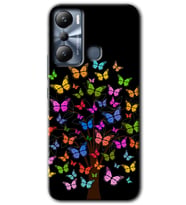İnfinix Hot 20i Kılıf HD Desen Baskılı Kılıf - Cacti Prairies