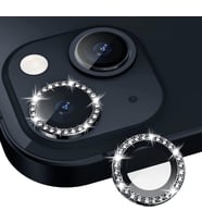 Binano Iphone 13 Pro/13 Pro Max Taşlı Siyah Kamera Koruyucu