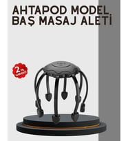 Çok Noktalı Elektrikli Kafa Masaj Cihazı 3 Modlu Rahatlatıcı Masaj