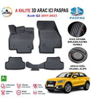 Audi Q2 3D Paspas Havuzlu Pro 2017-2023 Arası