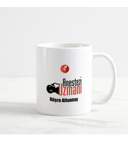 Anestezi Uzmanı Kupa Bardak (1. Tasarım) (Beyaz)