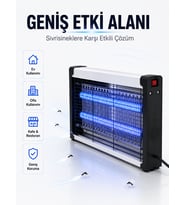 10W UV Haşere Kontrol Cihazı – Sessiz Çalışan Elektrikli Sinek Öldürücü Lamba
