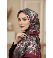 Soft Lale Desen Şal 70 x180