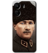 Xiaomi Redmi 13C Kılıf HD Desen Baskılı Kılıf - Başkomutan Atatürk