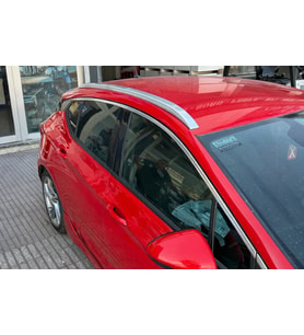 Opel Astra K 2015-2022 Tavan Çıtası Gümüş Gri