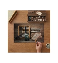 Akabüs ve Tüy- Eki Kutular Tasarımı 240 parça Ahşap Puzzle Ahşap Kutuda MP00274