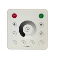 5V - 24V RC1 Duvar Paneli 4 Bölge Dimmer Kontrol