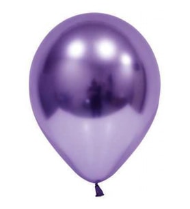 BALON KROM PARLAK 5 İNC MOR PK:100-