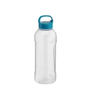 QUECHUA 0,8 L Şeffaf Outdoor Matara – Ecozen® Hafif Dayanıklı Kamp, Yürüyüş ve Günlük Su Şişesi