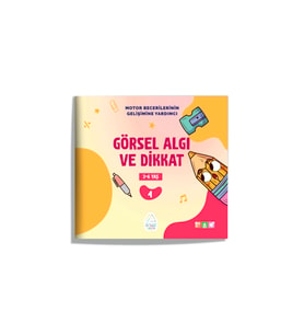 Görsel Algı ve Dikkat (Etkinlik Kitabı) (Krem)