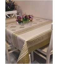 Pvc Muşamba - Desenli Silinebilir Masa Örtüsü (140 x 160)