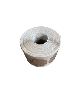 PARLAK METALİZE SİLVER YUVARLAK KESİM ETİKET STİCKER 40x40mm(4CM) 1000 Adet