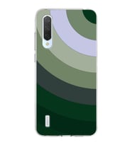 Xiaomi Mi 9 Lite Uyumlu Kapak Renk Cümbüşü Tasarımlı Şeffaf Silikon Kılıf