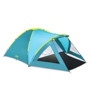 Bestway Pavillo 3 Kişilik Kamp Çadırı Activemount Çift Giriş İki Bölmeli 210x240x130 cm Mavi
