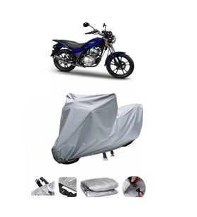 Motoran Fabio 150  Gri Motosiklet Brandası ARKA ÇANTA UYUMLU DEĞİLDİR