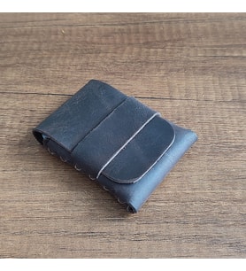 Sumerian Minimalist Deri Kartlık Kahverengi (Anahtarlık Hediye )