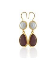 Kadir Jewellery 22 Ayar Altın Kaplama Kadın İnci Küpe -El İşçiliği Ve Hipoalerjenik Küpe