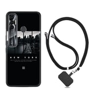 Tecno Spark 6 6 Go 8C 8 Pro 7 7 Pro Kılıf Boyun Askılı Silikon New York 1612