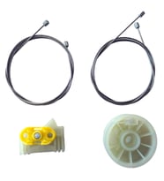 Opel Meriva A 2003-2010 Arası Uyumlu Arka Sol Kapı Cam Kriko Teli ve Tamir Seti Takımı Kiti