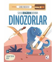 Suyla Rengarenk Boyama - Dinozorlar (Sihirli Fırçasıyla)