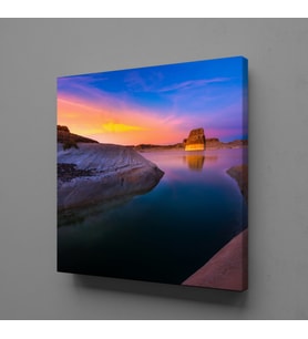 VADİ KANVAS TABLO 140x140cm