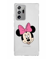Samsung Galaxy Note 20 Ultra Kamera Korumalı Kapak Minnie Mouse Tasarımlı  Şeffaf Kılıf