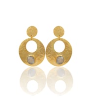 Kadir Jewellery 22 Ayar Altın Kaplama Vintage Küpe -El İşçiliği Ve Hipoalerjenik Küpe
