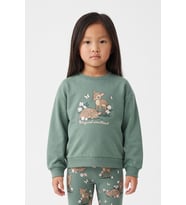 Kız Çocuk Magical Woodland Sweatshirt Yeşil