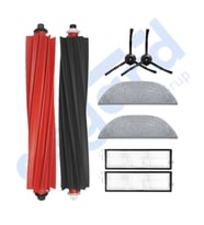ROBOROCK S8 MaxV Ultra Uyumlu  1 Ana Fırça 2 Yan Fırça 2 Filtre 2 Mop PKT-iasgf0000776