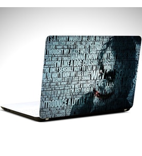 Joker Laptop Sticker 19 inch (40,5X27CM)
