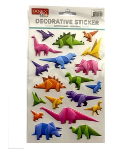 Tanex Decorative Sticker 3-D Dinazor Serisi Tnx-25363