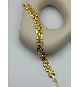 22K Altın Kaplama Tasarım Bileklik - 25-22k57 (Gold)